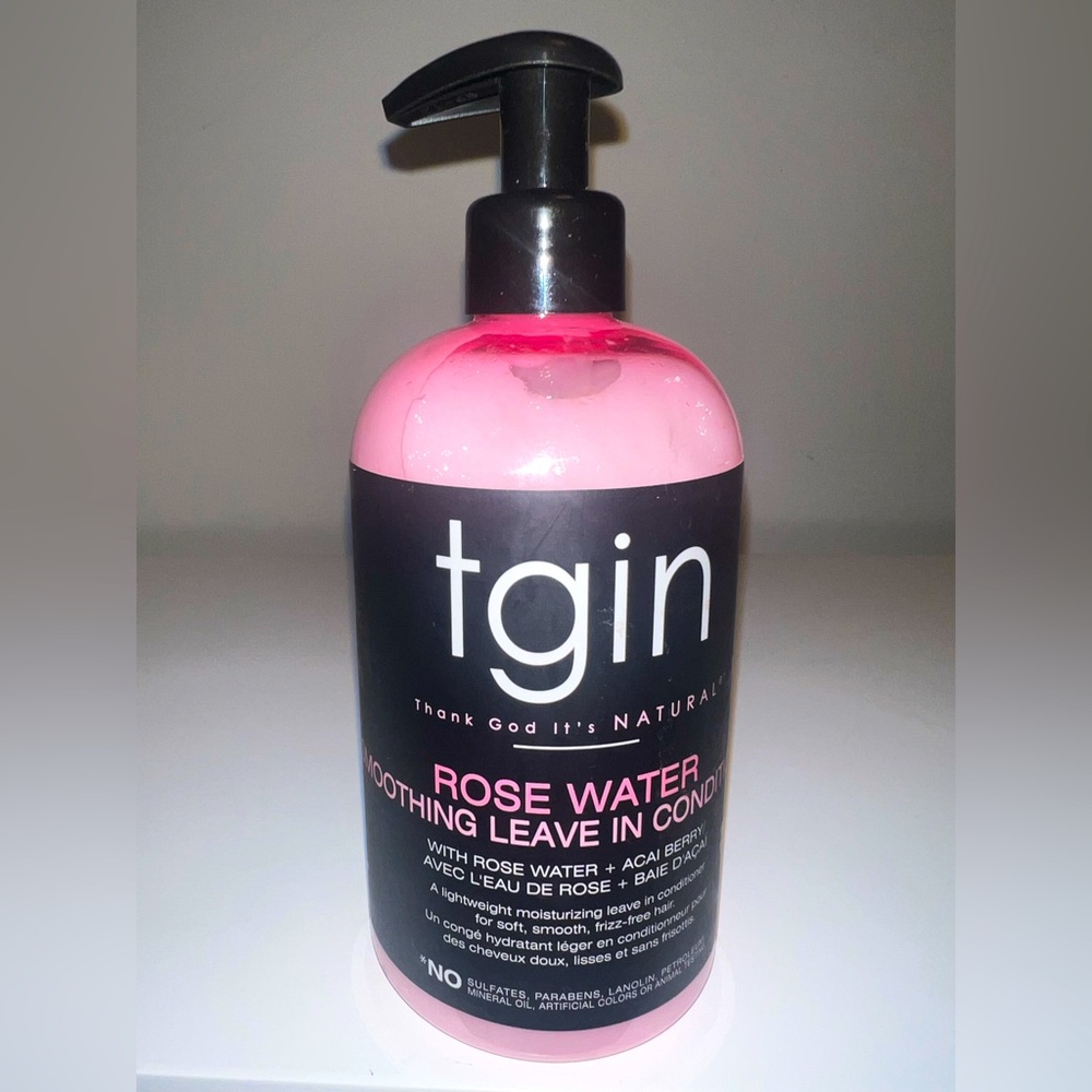TGIN Rose Water Leave-In Conditioner-New